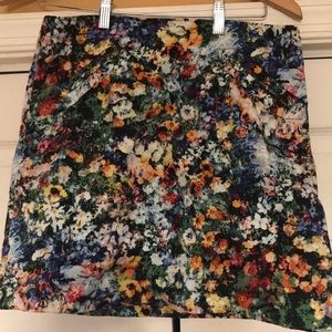 Floral skirt
